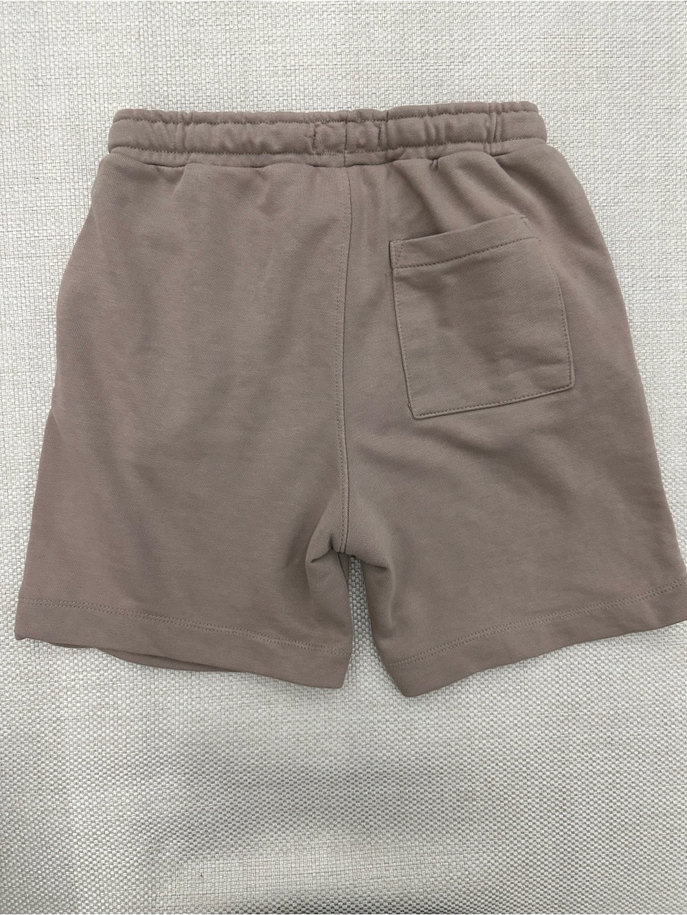 Zara Kids Taupe Drawstring Cotton-Blend Shorts - Picture 5 of 5